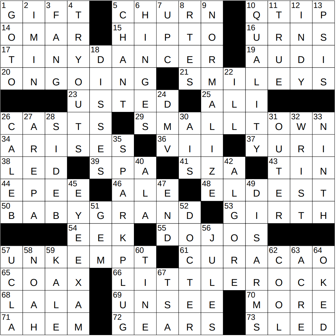 0119 26 NY Times Crossword 19 Jan 26 Monday NYXCrossword