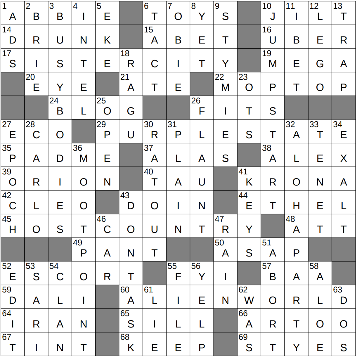 0318 24 NY Times Crossword 18 Mar 24 Monday NYXCrossword
