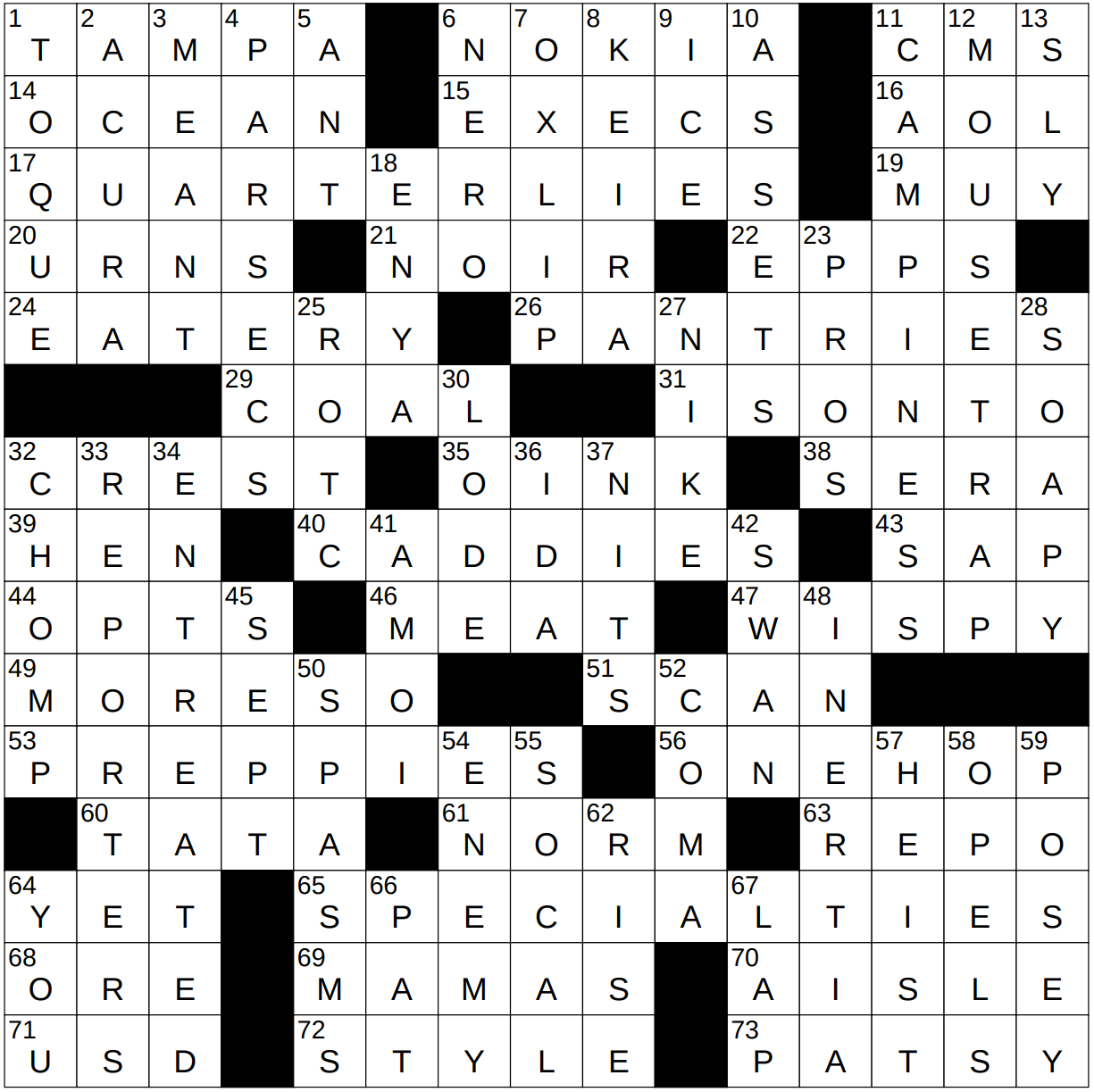 Actor Epps Crossword