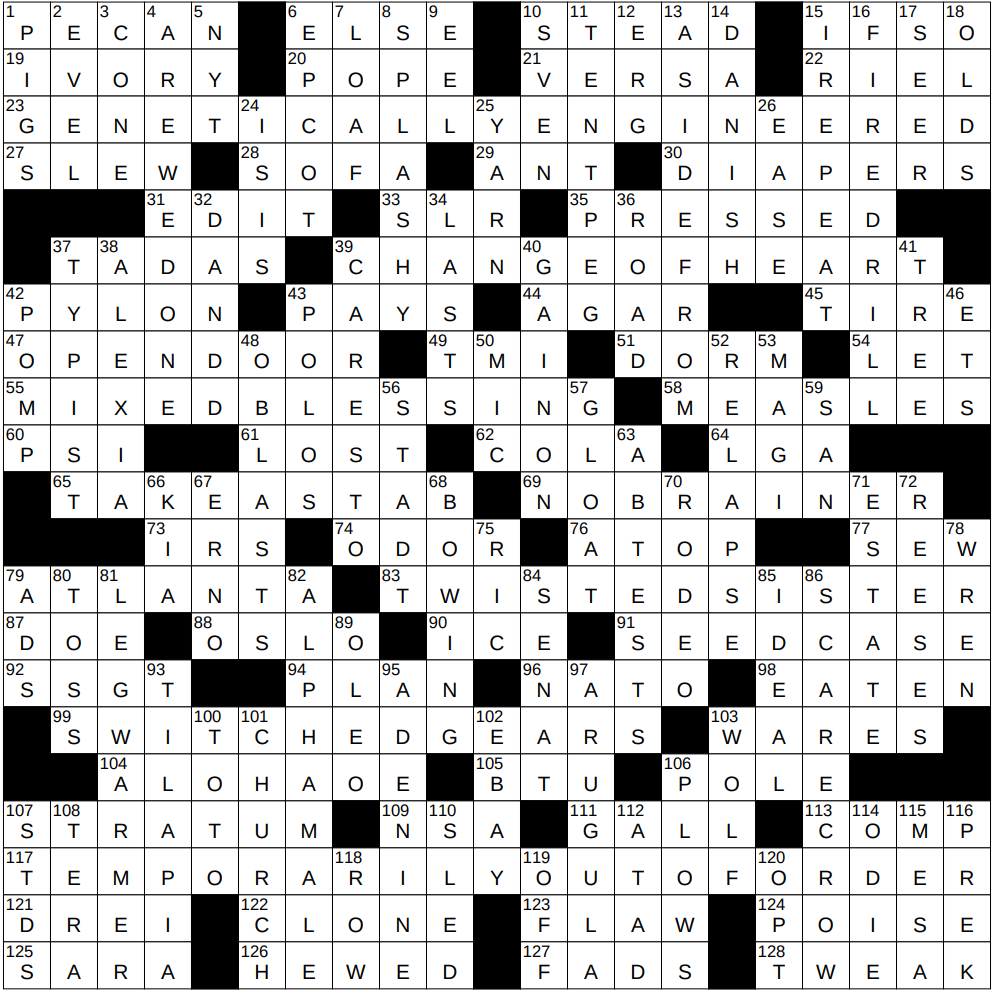 songbird crossword clue