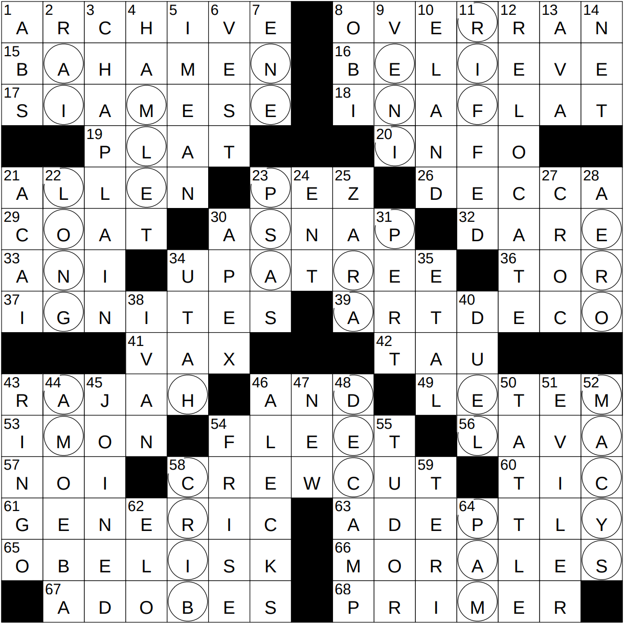 Big Name In Map Publishing Crossword