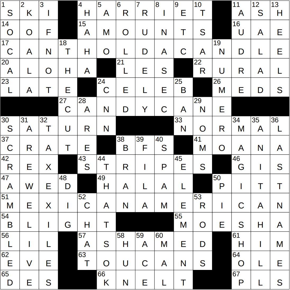 0812 25 NY Times Crossword 12 Aug 25 Tuesday NYXCrossword