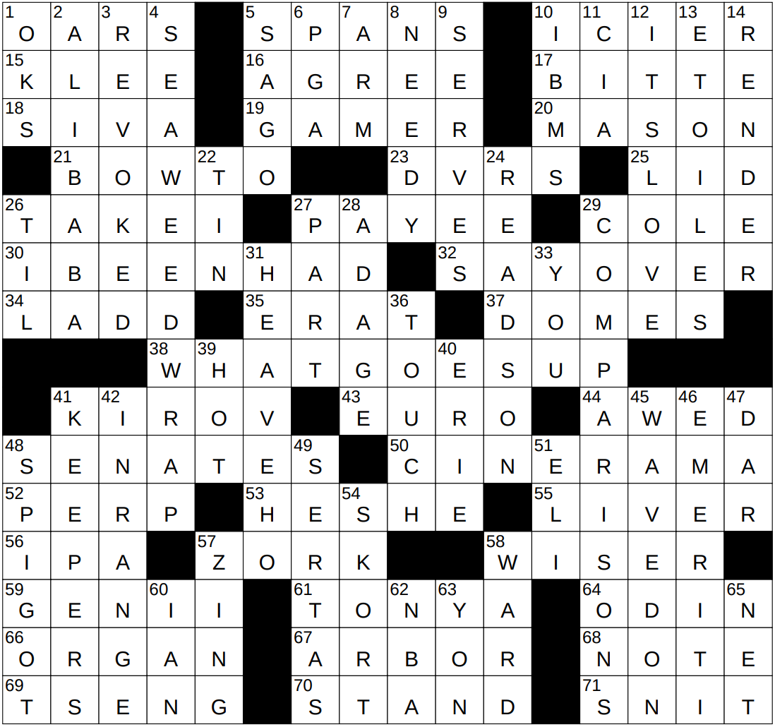 Callable Nyt Crossword
