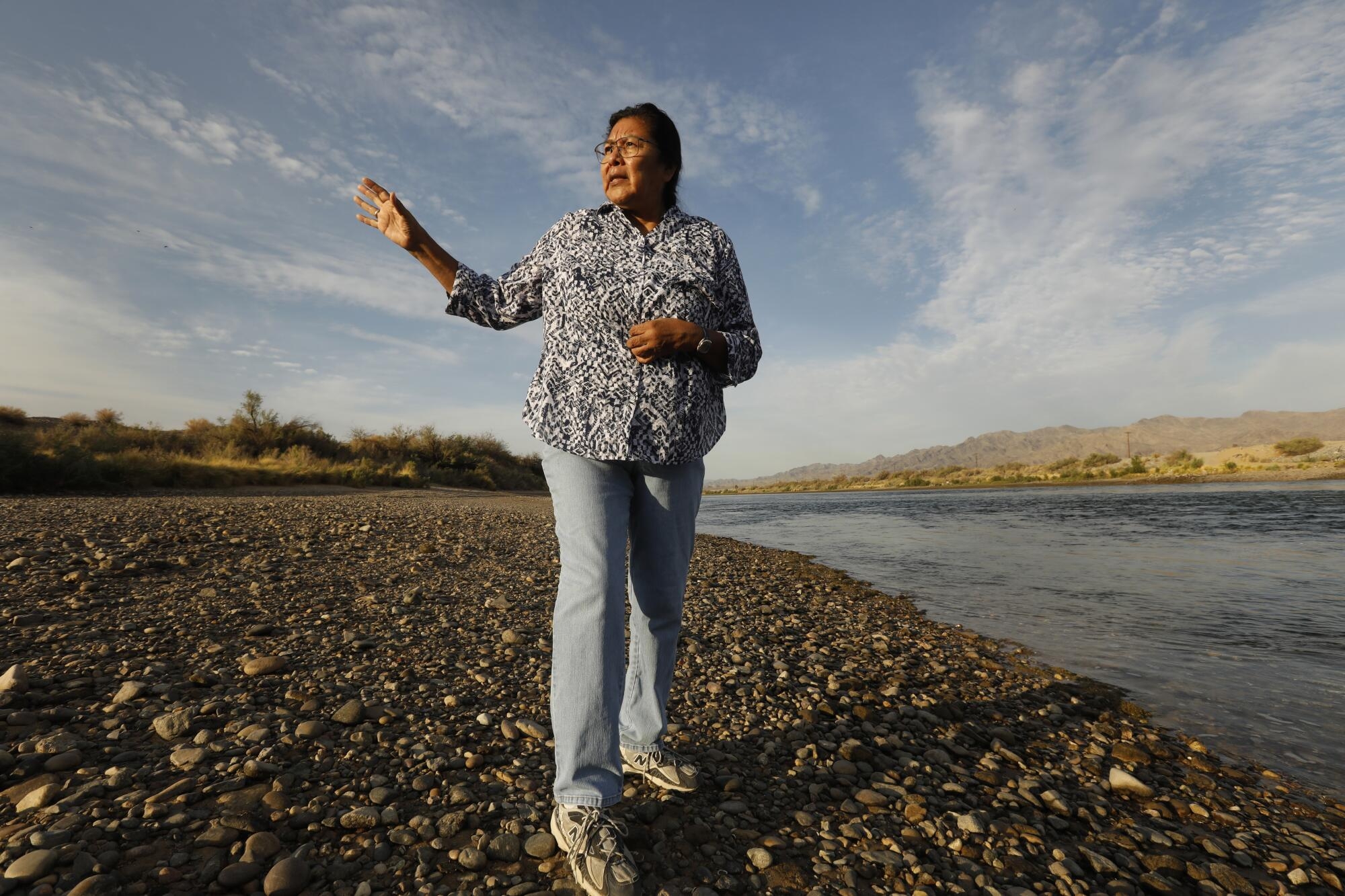 A Living Spirit Native People Push For Changes To Protect The Colorado River Los Angeles Times