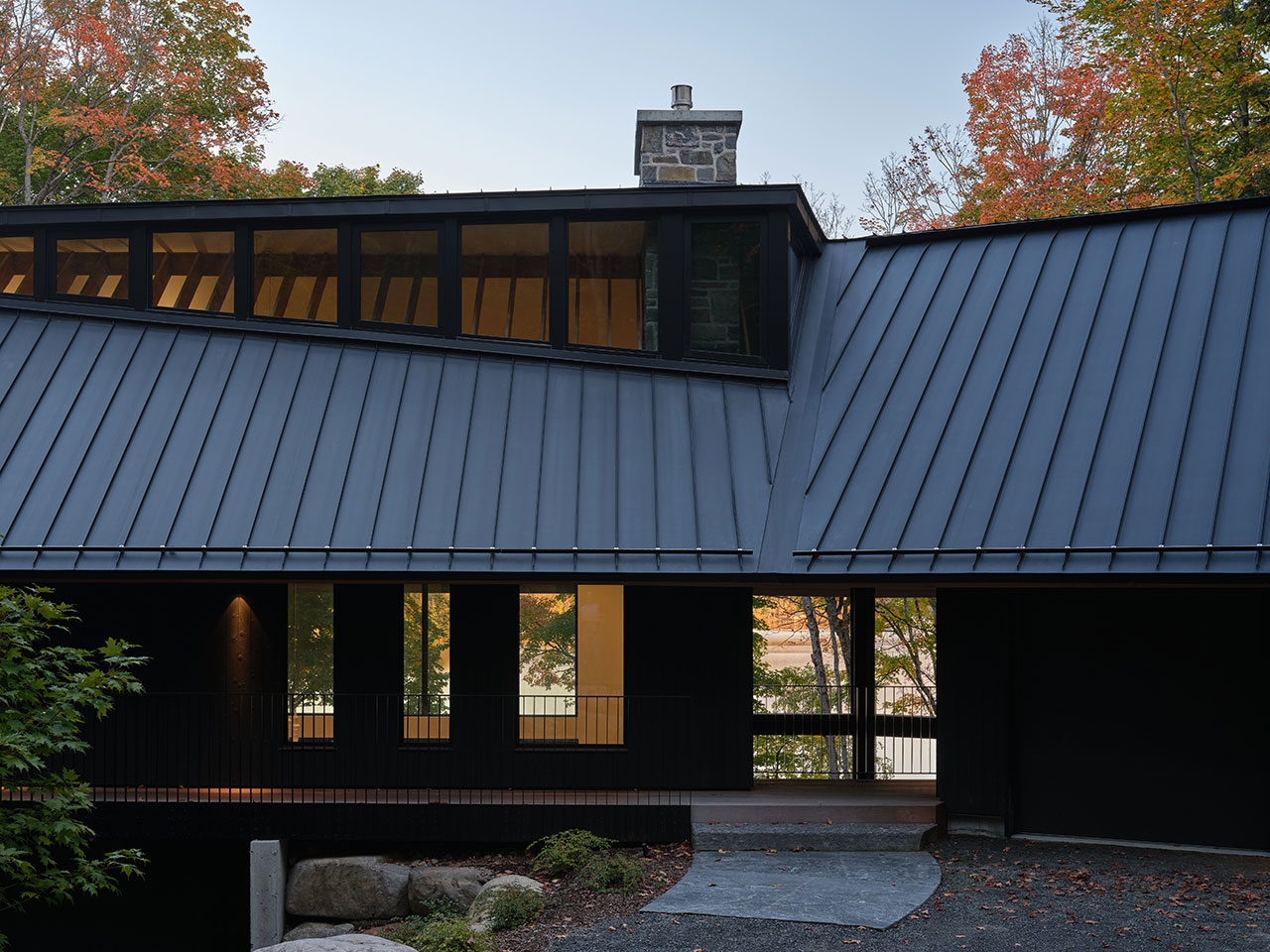 A Muskoka Cottage Blends Architecture With The Canadian Shield A Muskoka Cottage Blends Architecture With The Canadian Shield