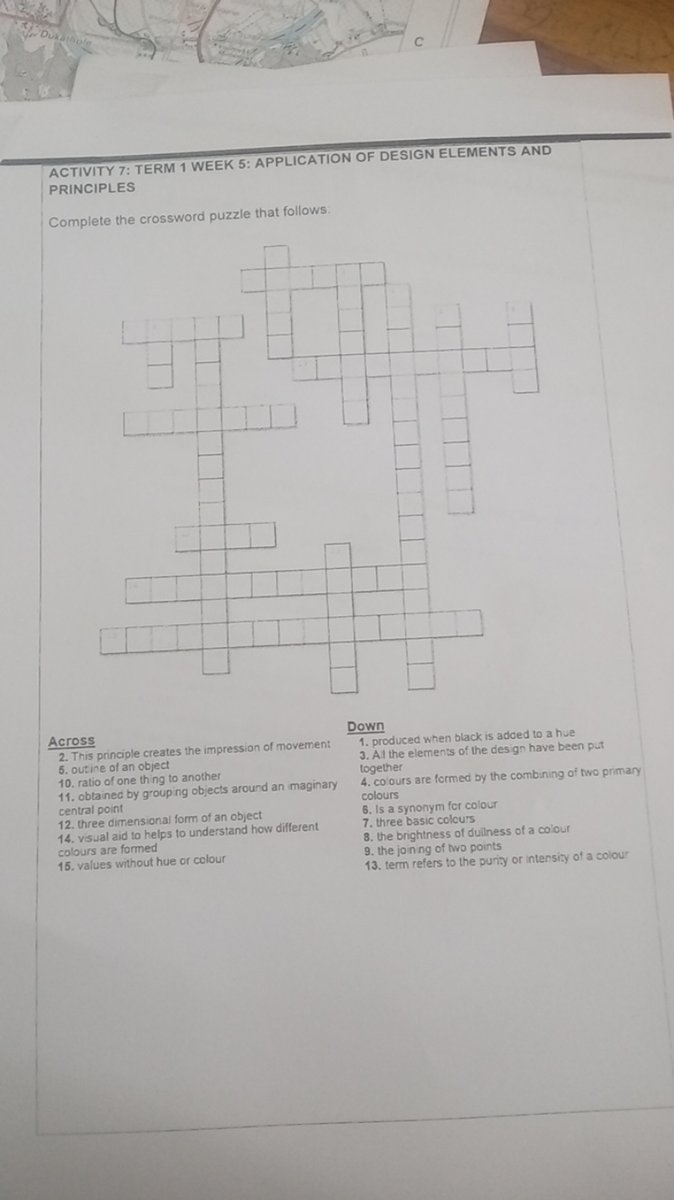 ACTIVITY 7 TERM 1 WEEK 5 APPLICATION OF DESIGN ELEMENTS AND PRINCIPLES 