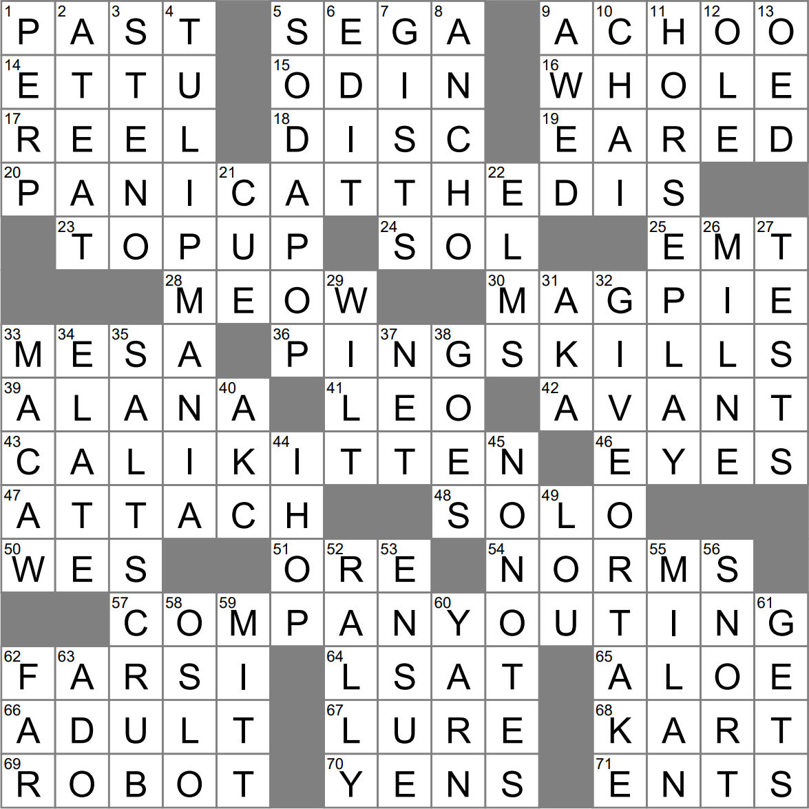 AED Pro Crossword Clue Archives LAXCrossword
