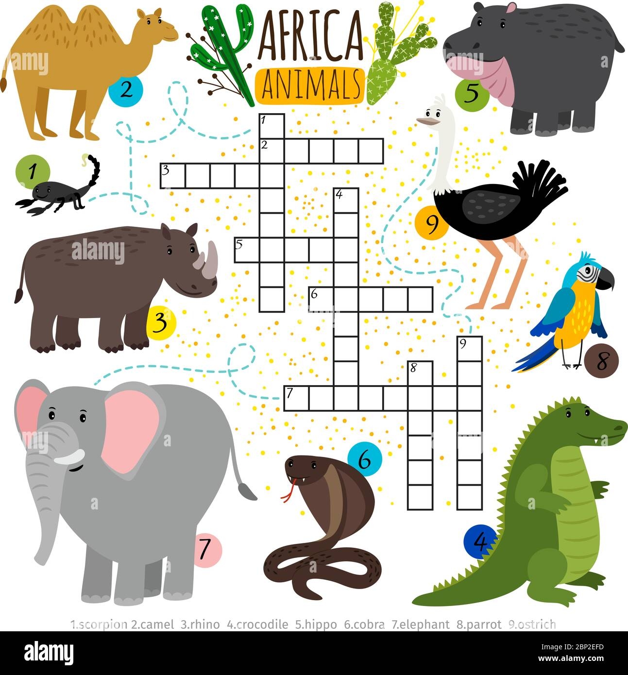 african antelope crossword