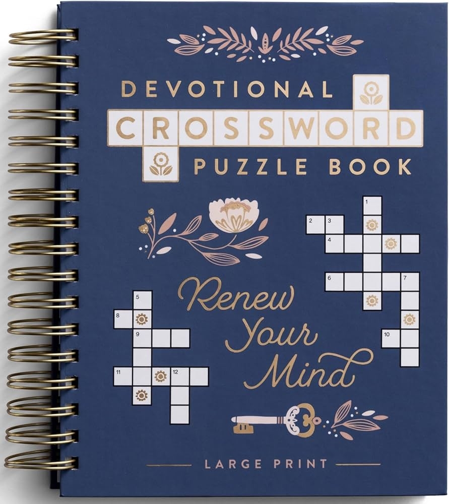 Amazon Renew Your Mind Devotional Crossword Puzzle Book 36 Daily Devotions With Inspiring Activities To Refresh Your Soul The Perfect Gift For Christian Women Faith Inspired Creativity 9798886030297 DaySpring 