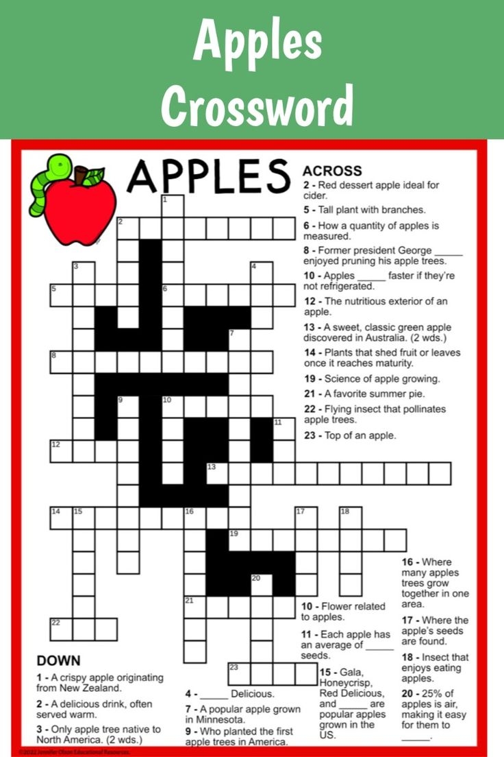 Apple Related Crossword