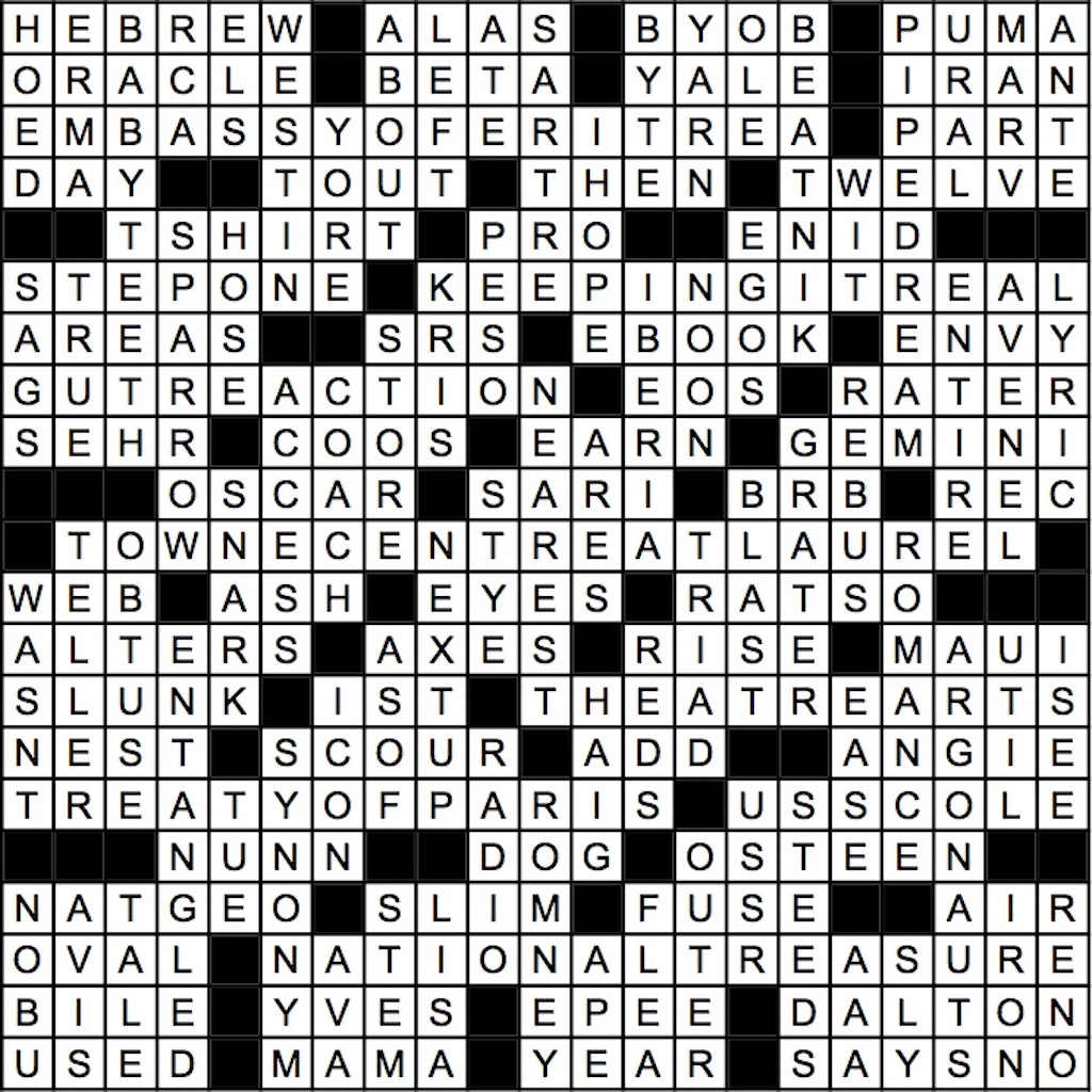 used in beta crossword