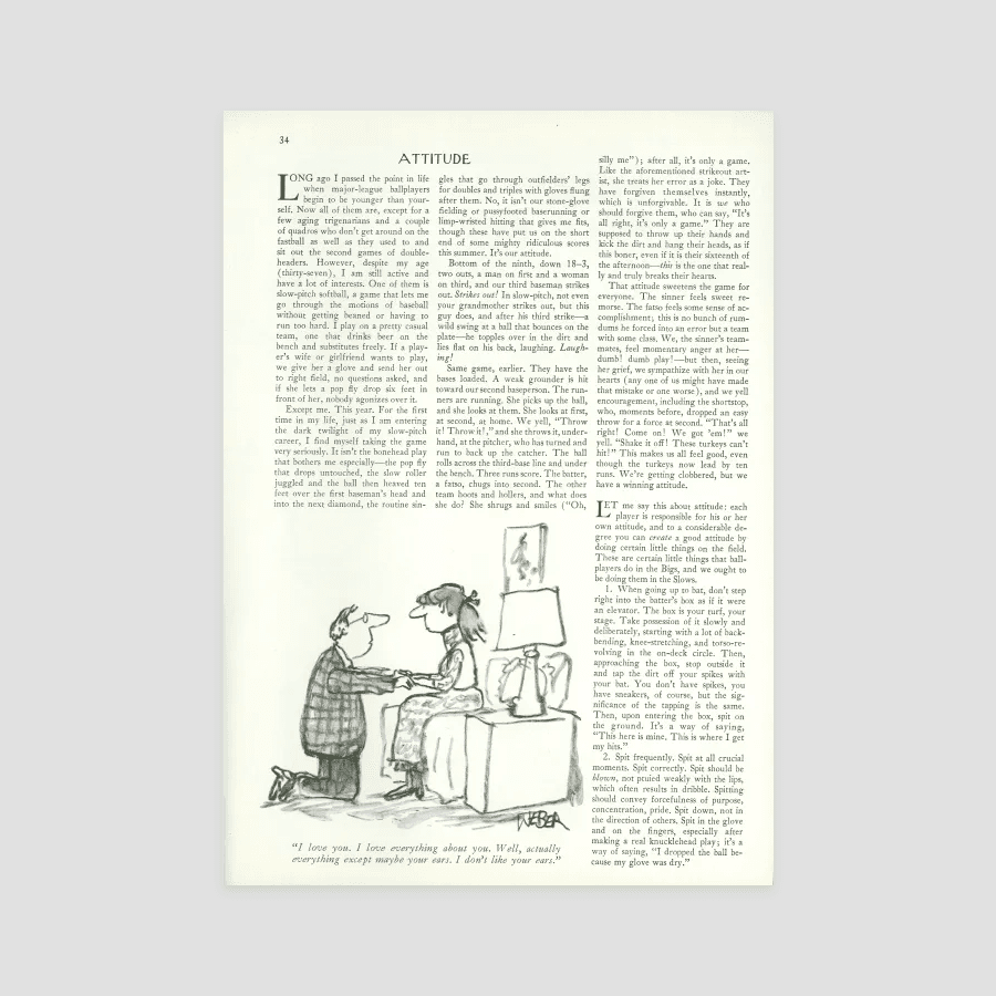 Attitude The New Yorker