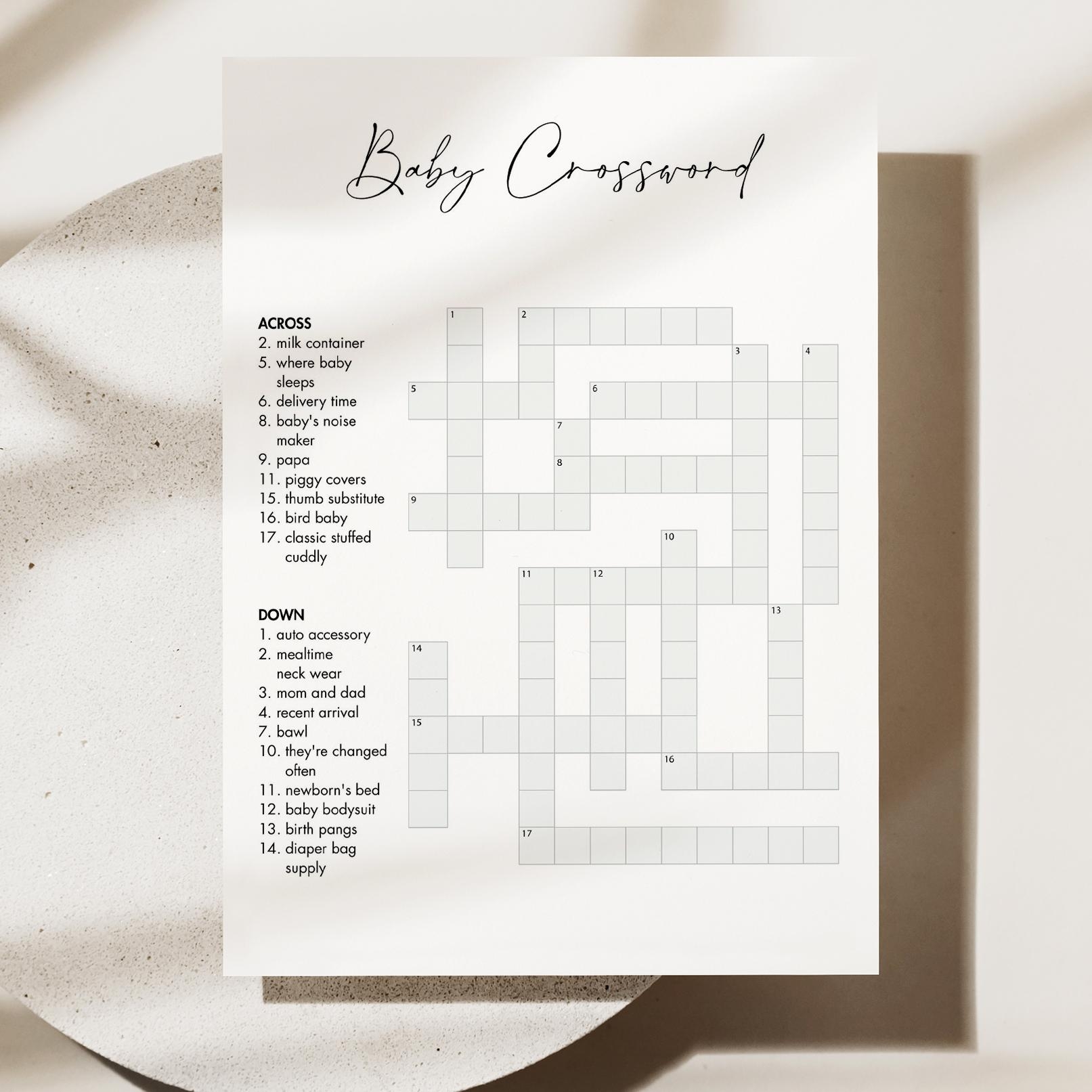 father of rosemary's baby crossword
