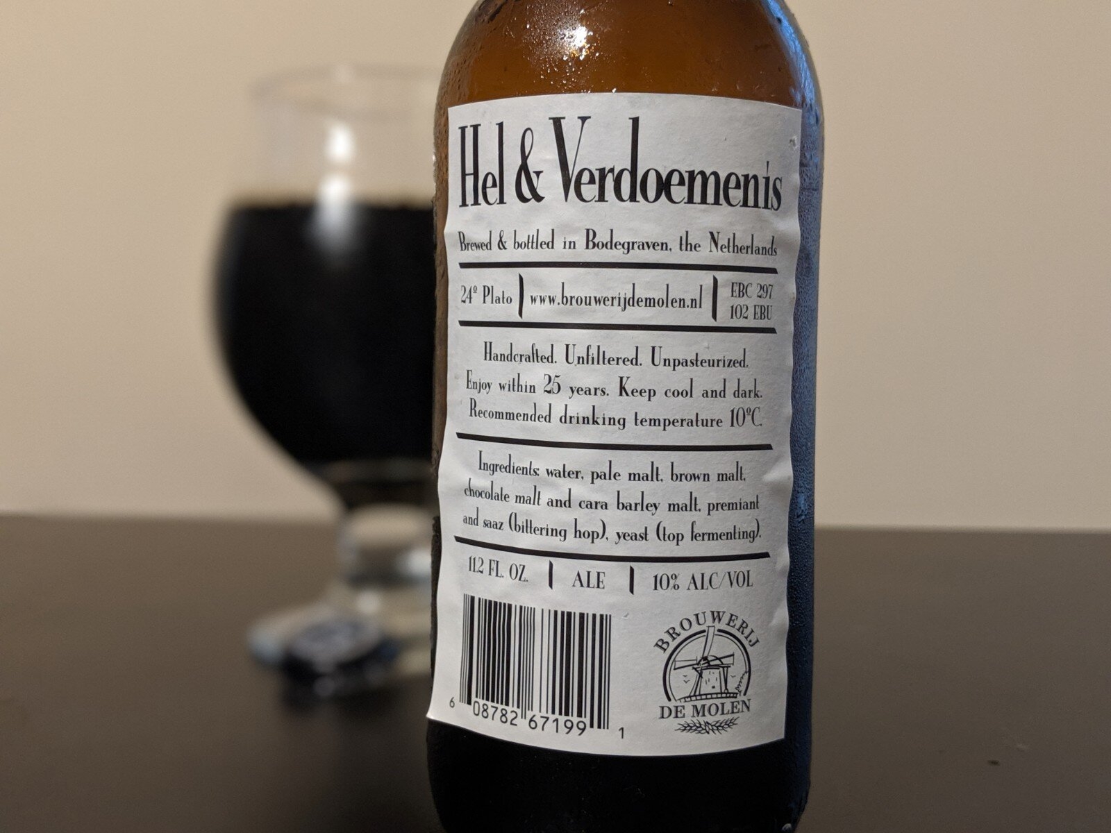 Beer Review Hel Verdoemenis Alcohol Professor