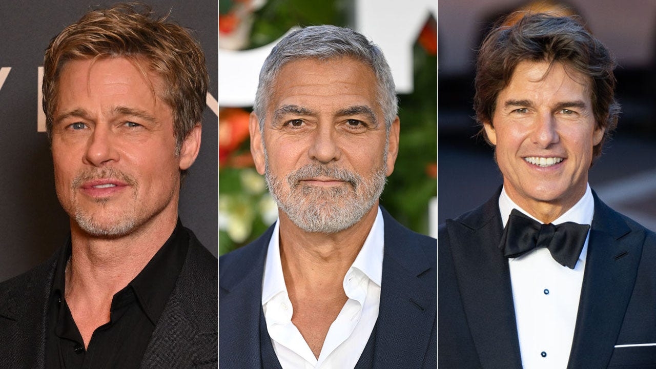 Brad Pitt George Clooney Tom Cruise Hollywood Leading Men Aging Gracefully Fox News