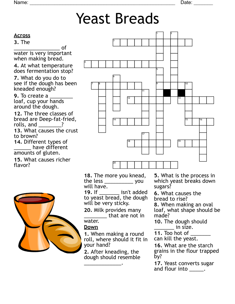 Breads Around The World Crossword WordMint