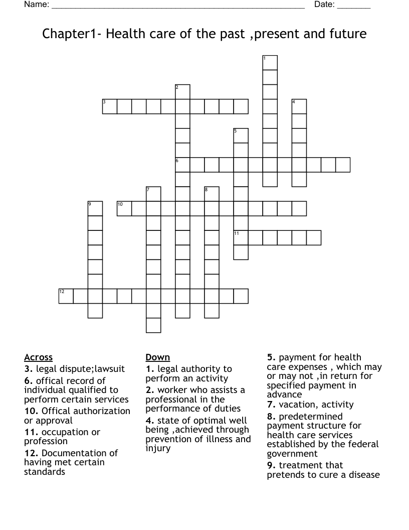 return from vacation crossword