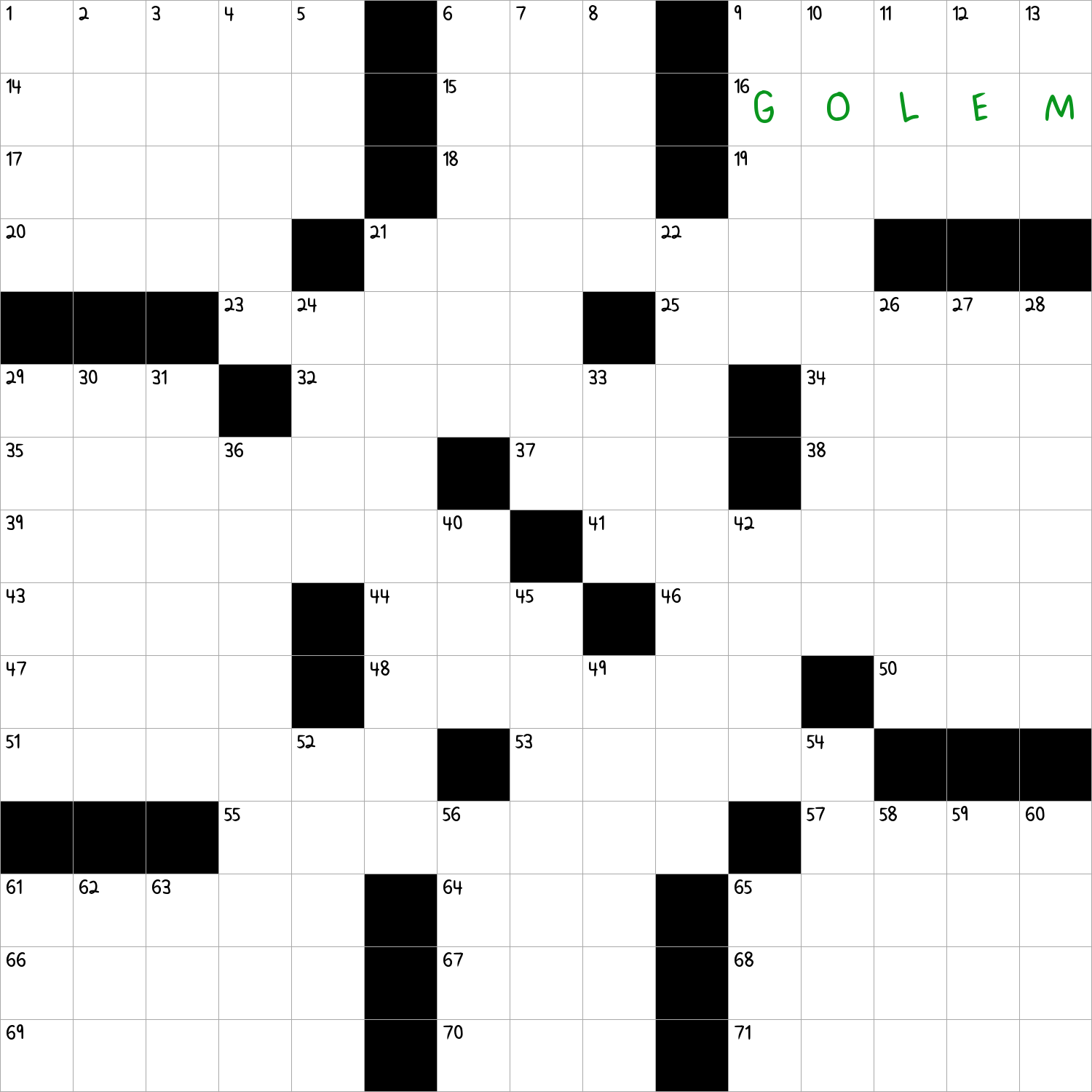 Clay Figure In Jewish Folklore NYT Crossword Clue August 28 2024