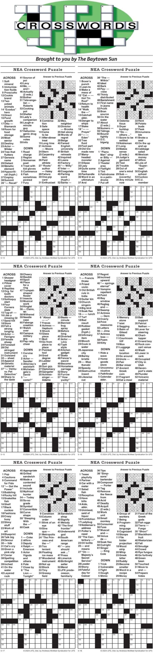 black cuckoo crossword