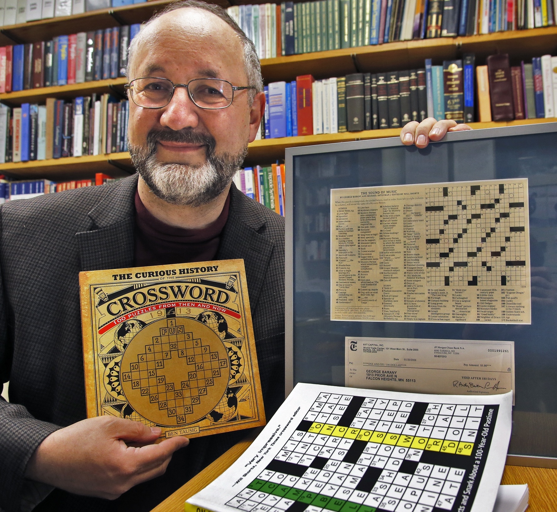 Crossword Friends Of George Barany