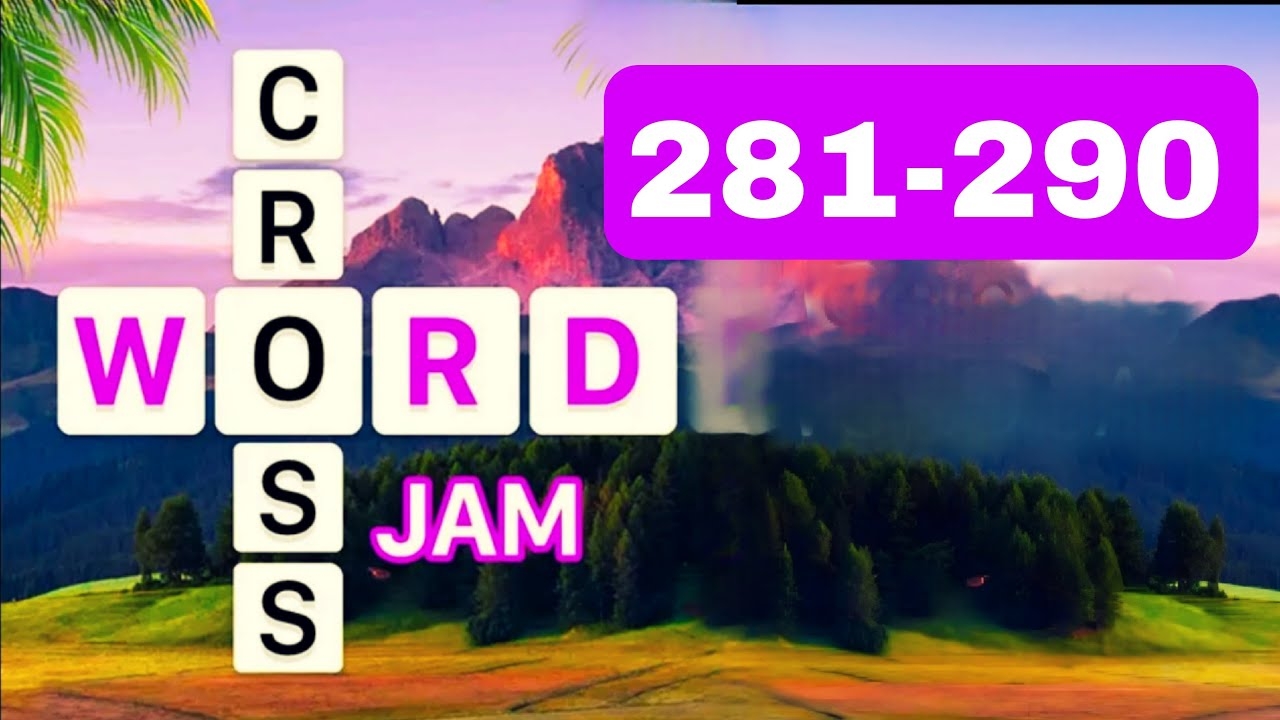Crossword Jam 281 282 283 284 285 286 287 288 289 290 YouTube