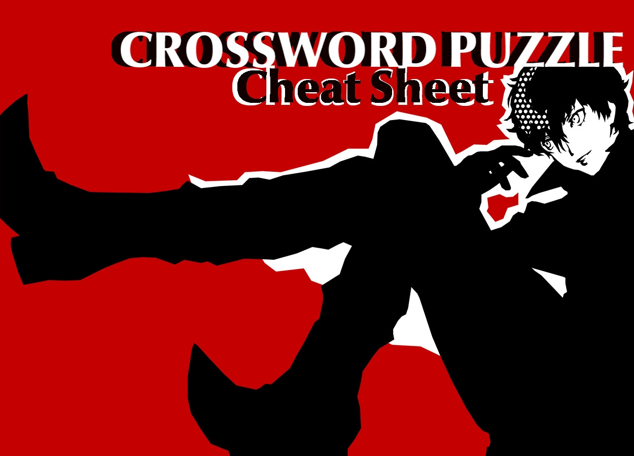 persona 5 crossword answers