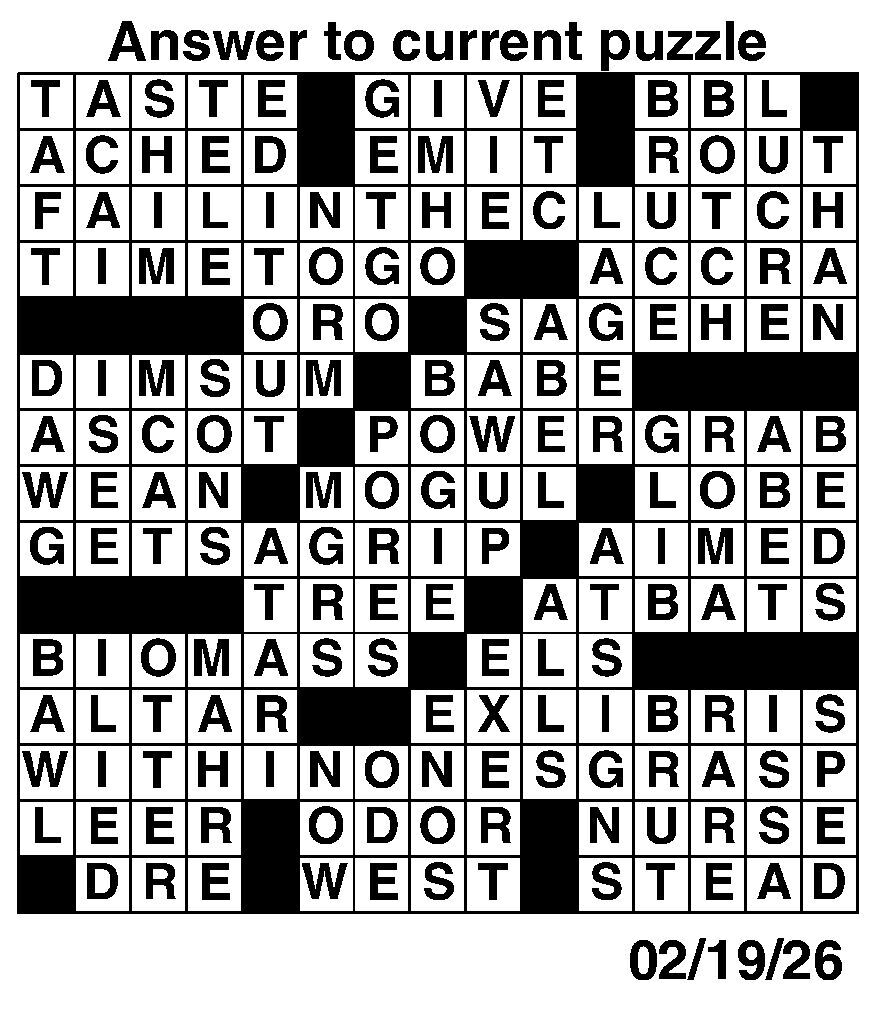 yaps nyt crossword