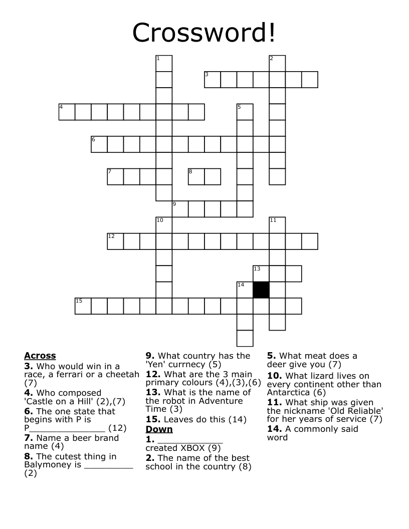 Crossword WordMint
