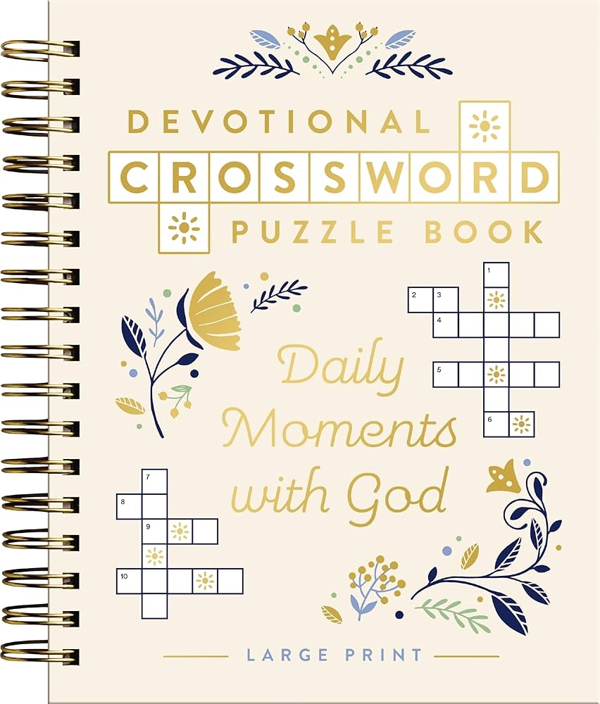 Devotional Book Crossword