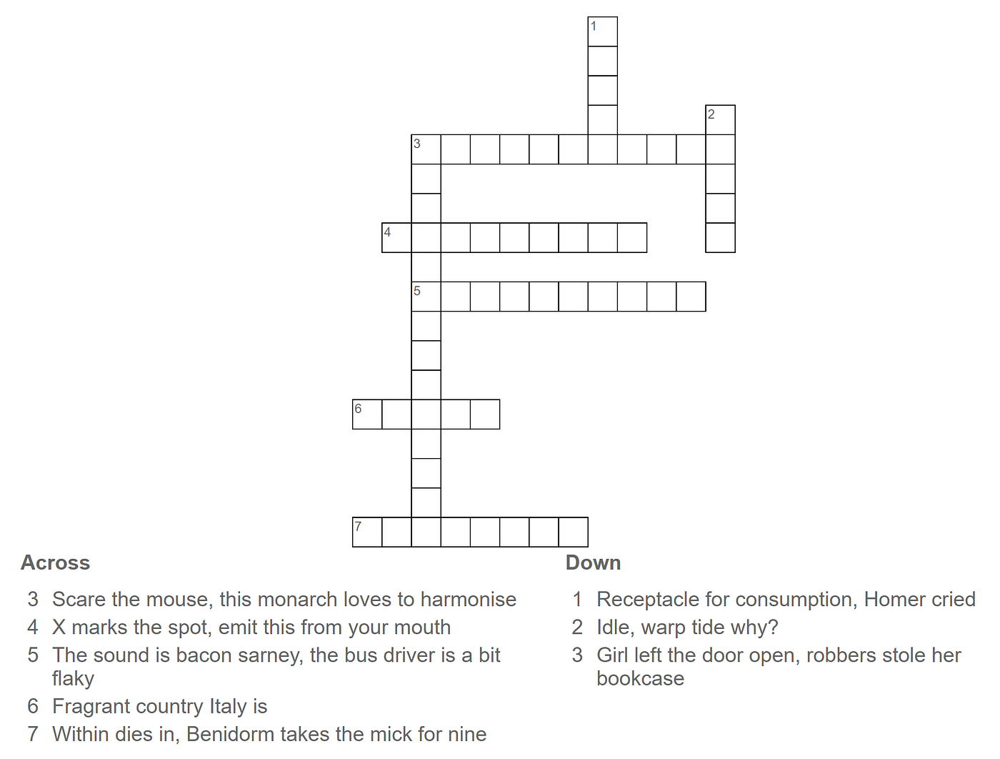 Down And Across The Origin Of The Crossword Puzzle By Courtenay Schembri Gray ILLUMINATION Medium