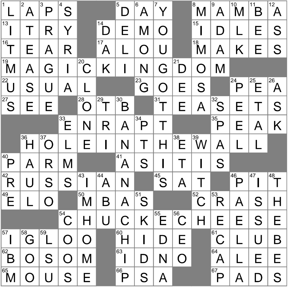 Michaels Purchase Perhaps Crossword Clue