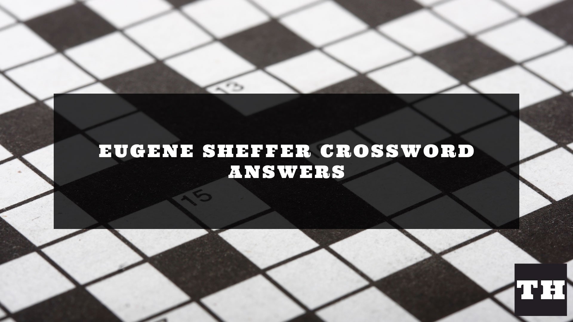 Sheffer Crossword Answers Today