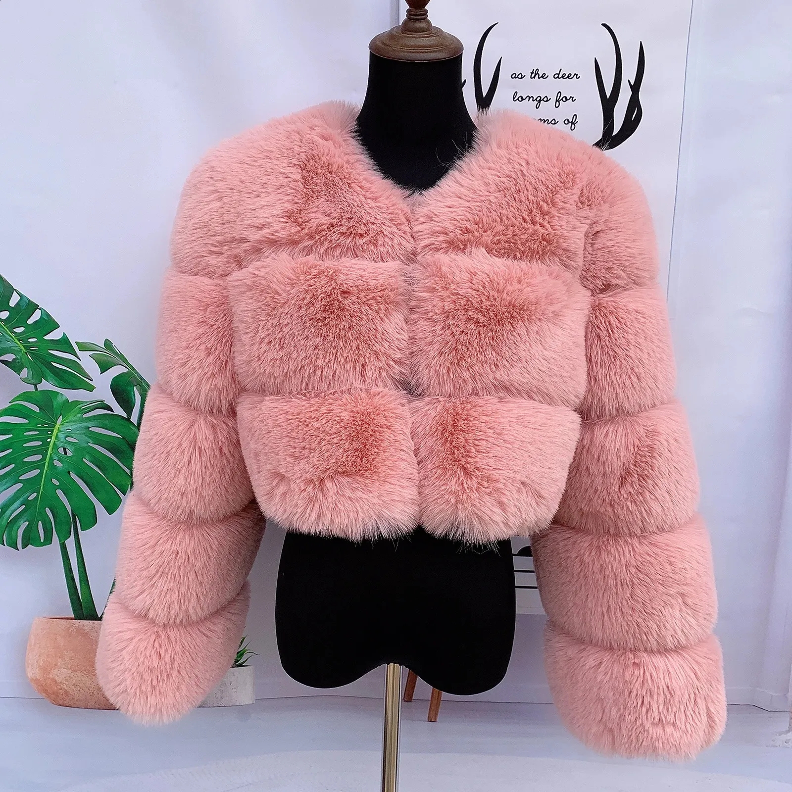 Faux Fur Winter Coat Women 2024 Thick Warm Outwear From Cool jack 88 89 DHgate Com