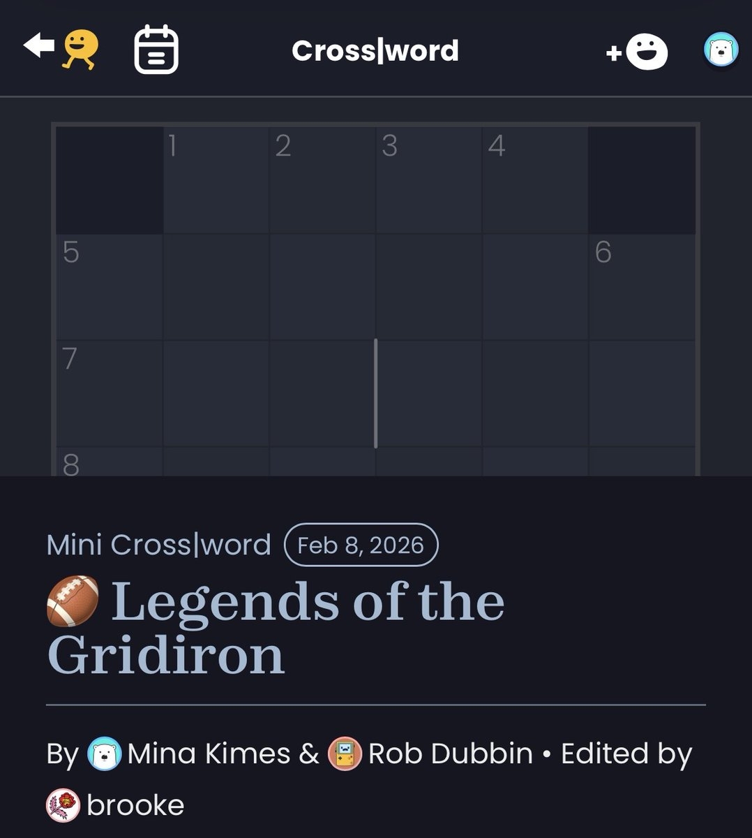 here for you crossword
