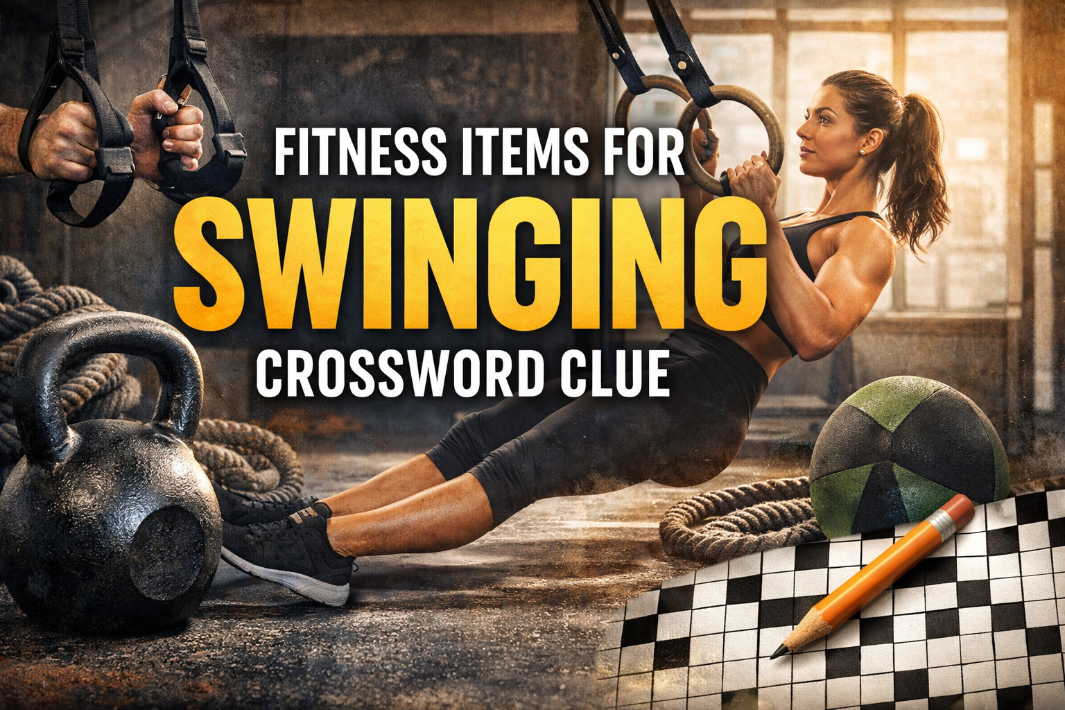 Fitness Items For Swinging Crossword Clue Your Ultimate Guide Health Havenly