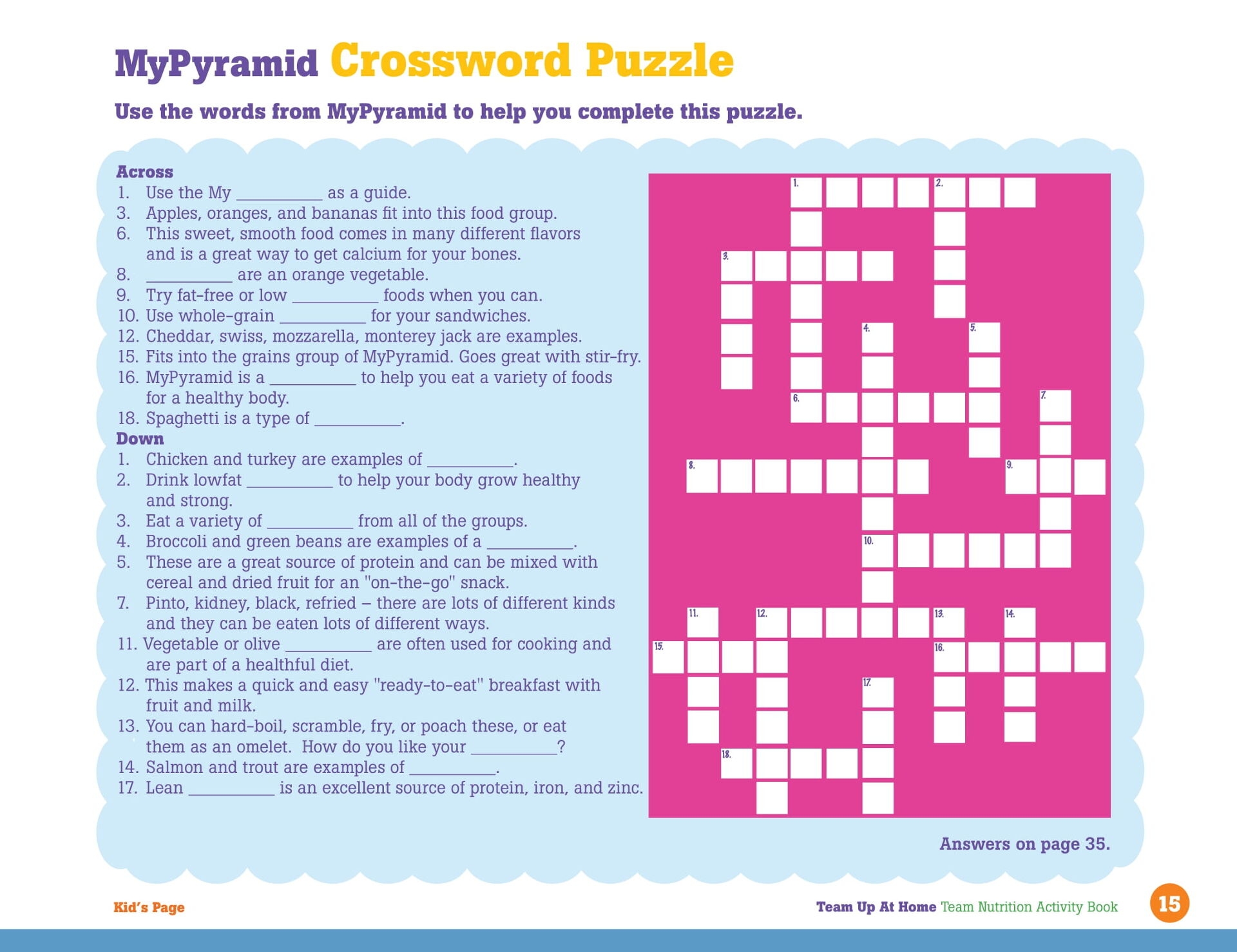 whole lots crossword