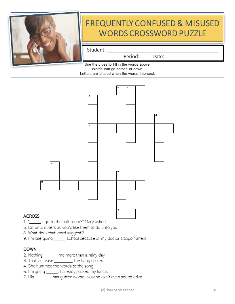 Confuse Crossword Clue