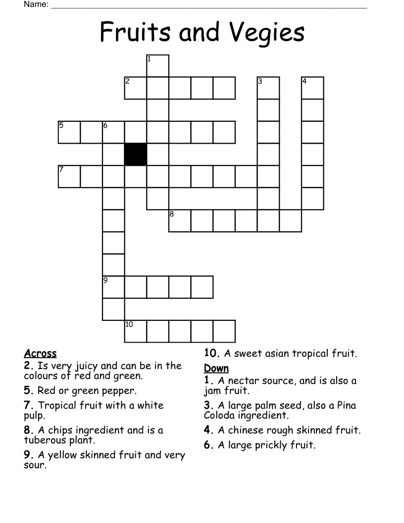 prickly plant crossword