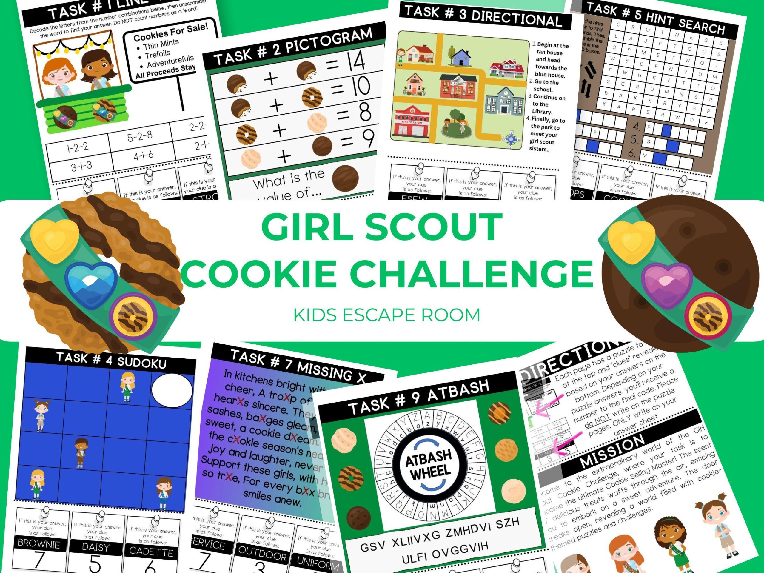 girl scout cookie type crossword clue