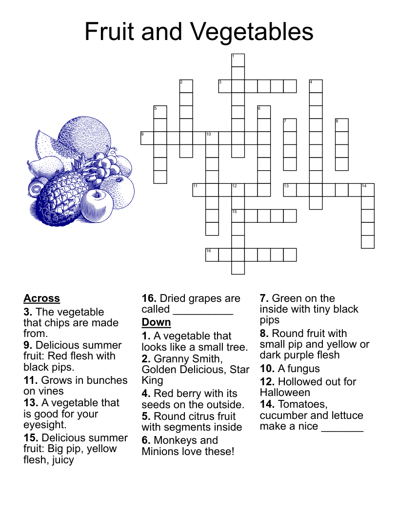 Hannah s Crossword Puzzle WordMint