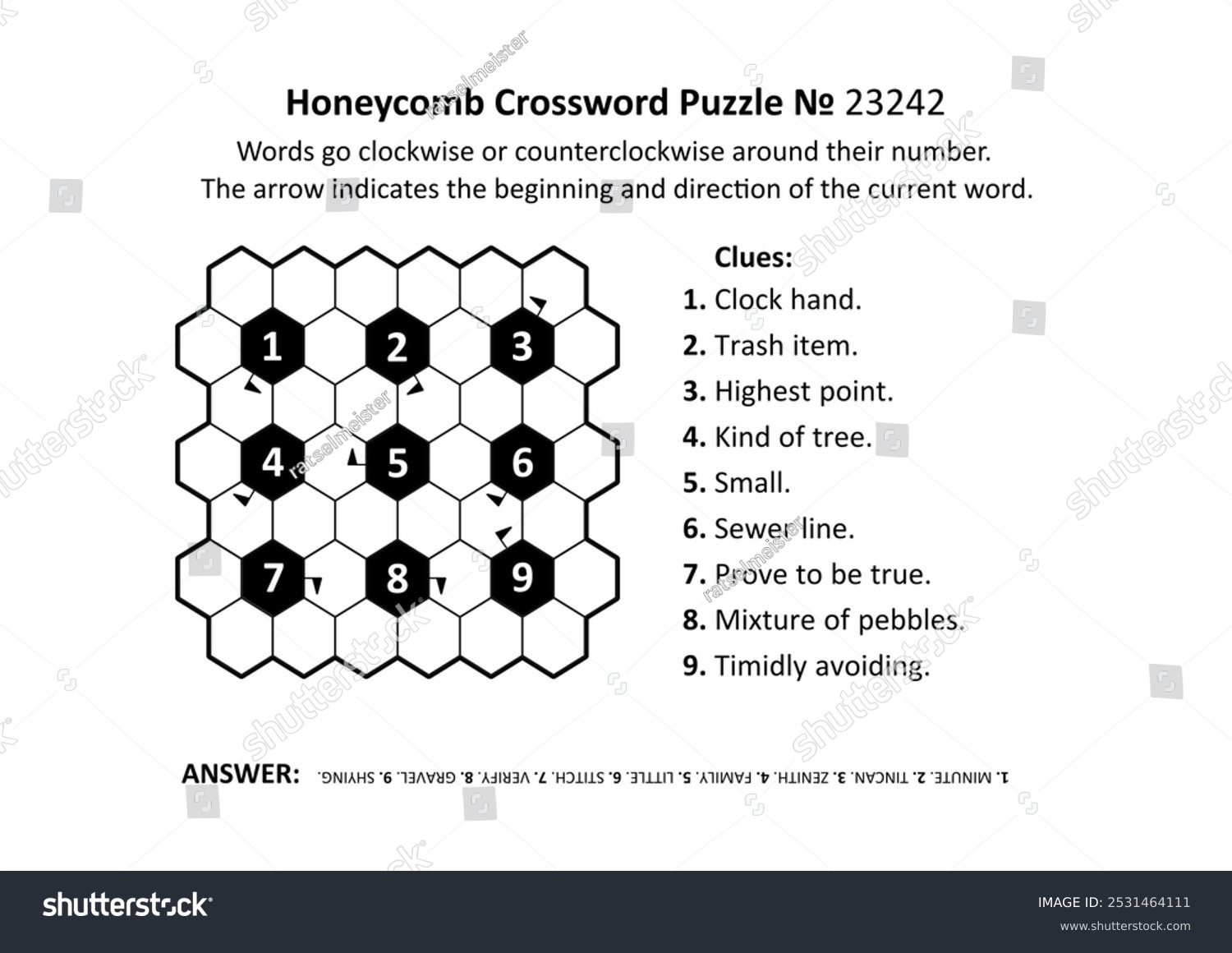 highest point crossword clue