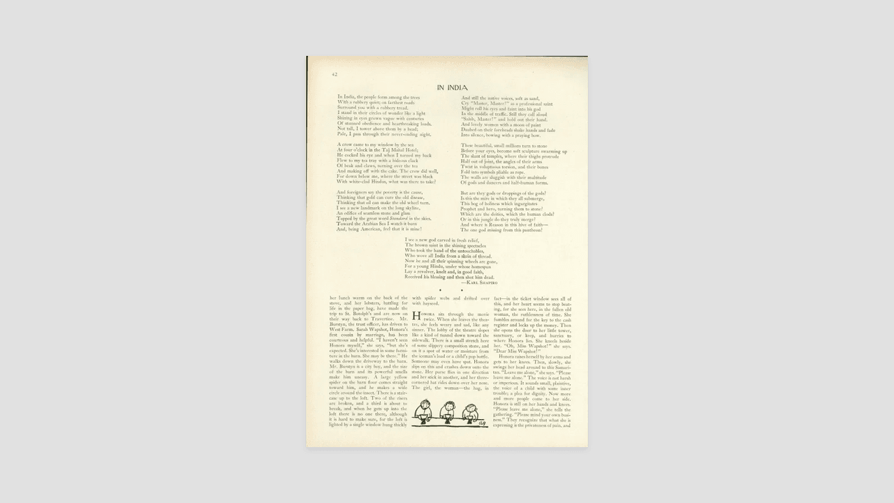 In India The New Yorker