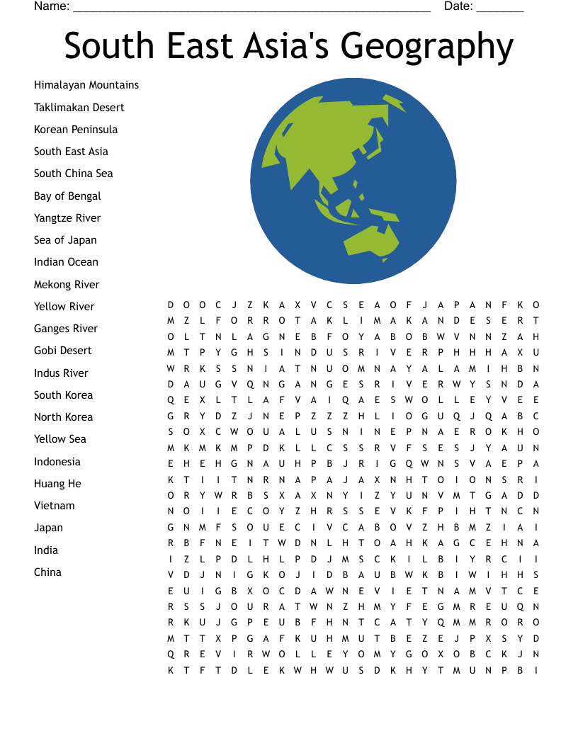 Indonesian Crossword Puzzle WordMint