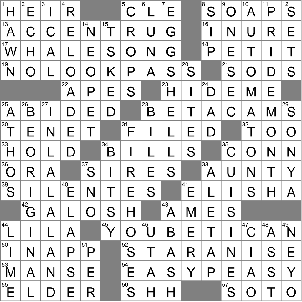 Bring Together Crossword