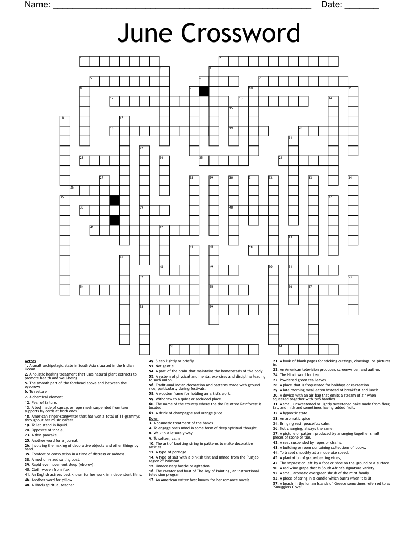 south asian rice cake crossword