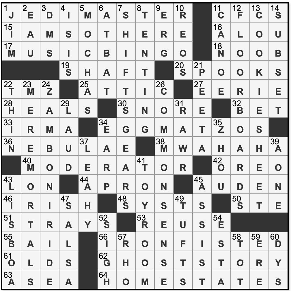Krispy Kosher Snack Crossword