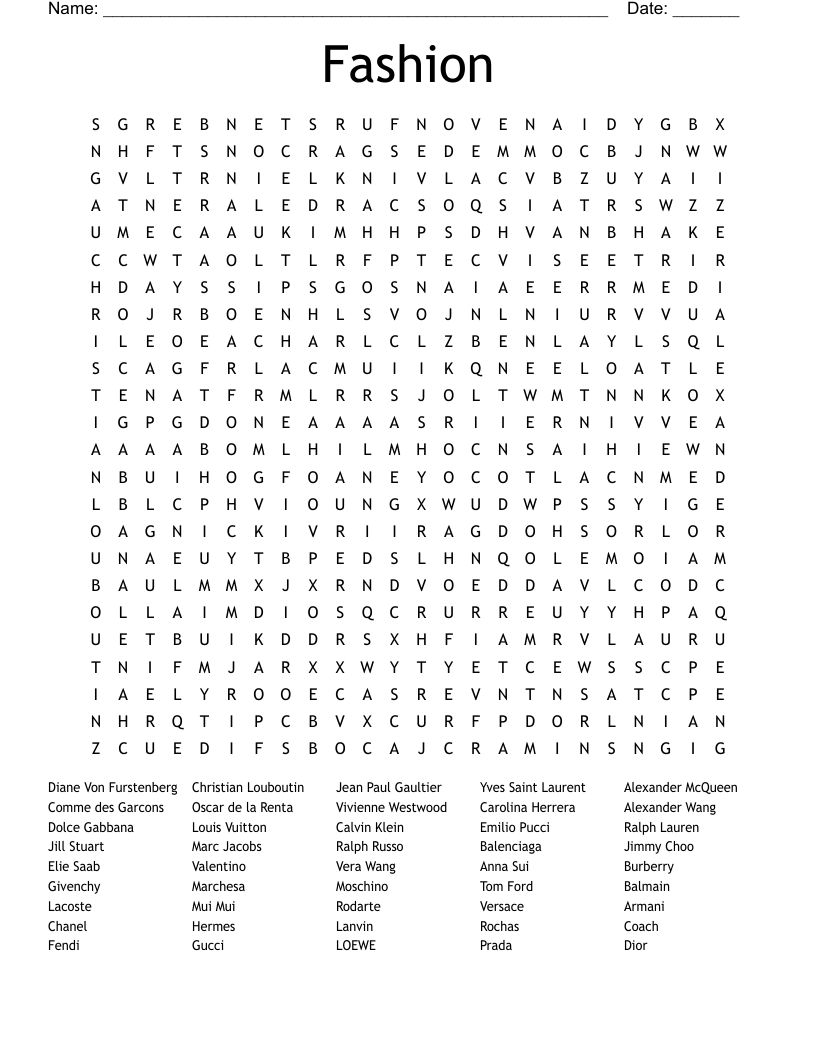 fashion designer anna crossword