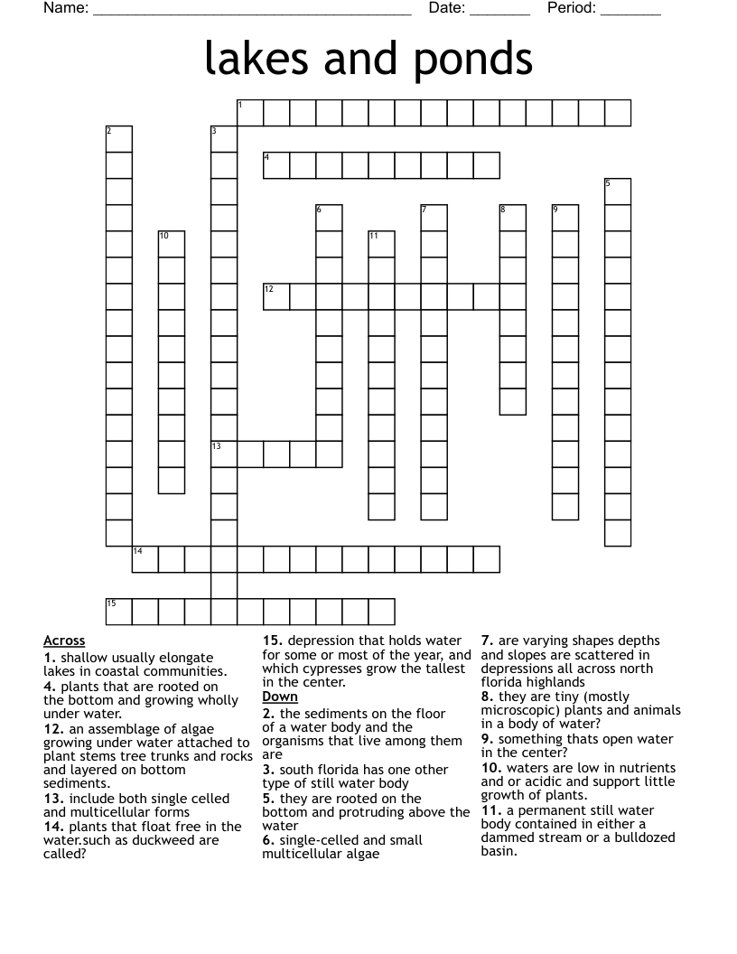 low growth crossword clue