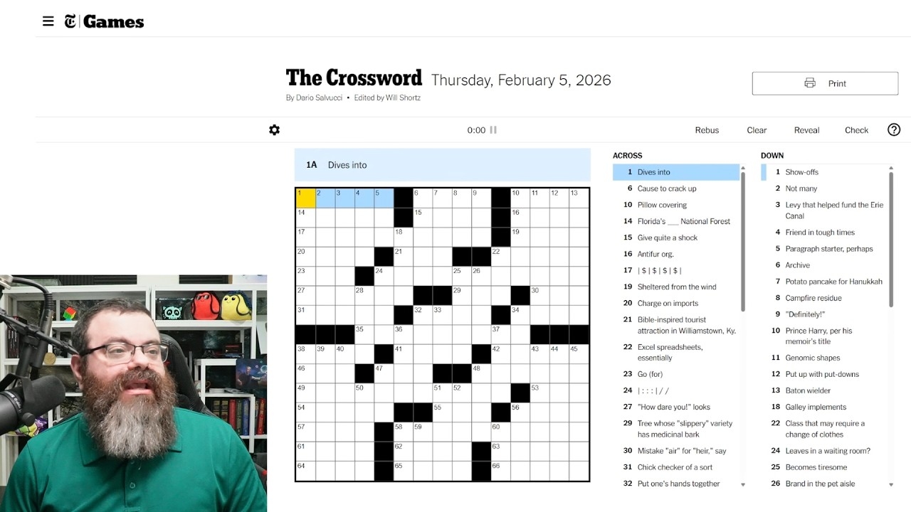 putting up with crossword