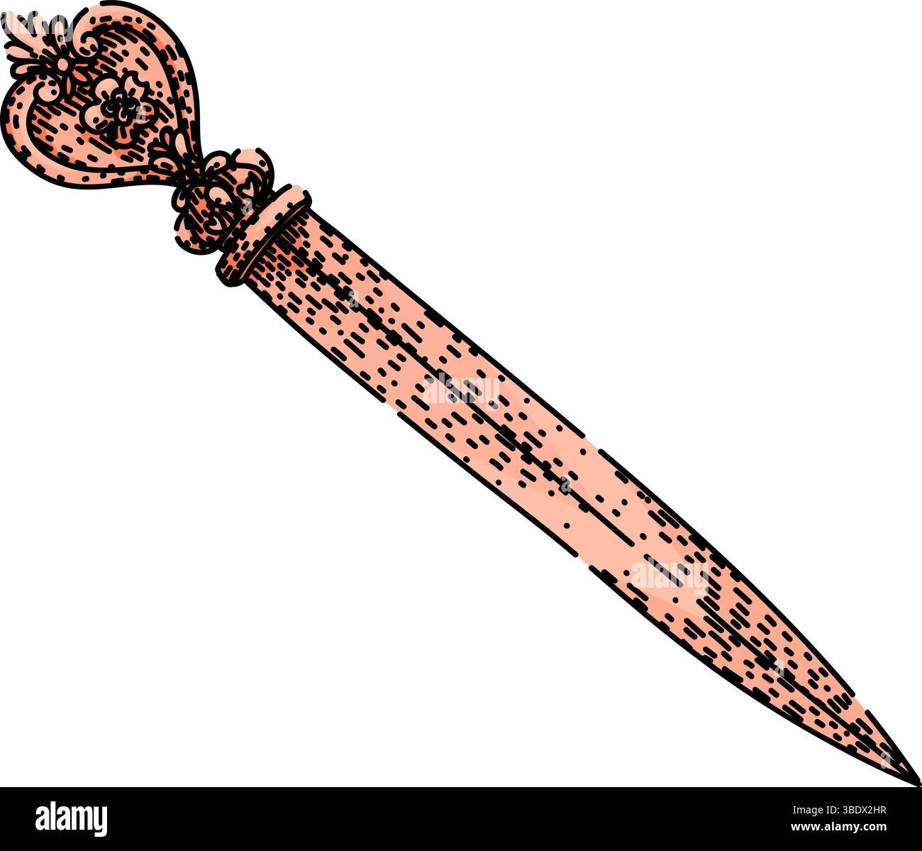 Letter Opener Stock Vector Images Alamy